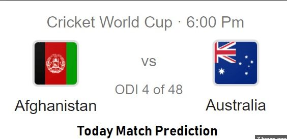 AUS Vs AFG 4th Match Prediction|Pitch Condition|And Weather Report World Cup 2019