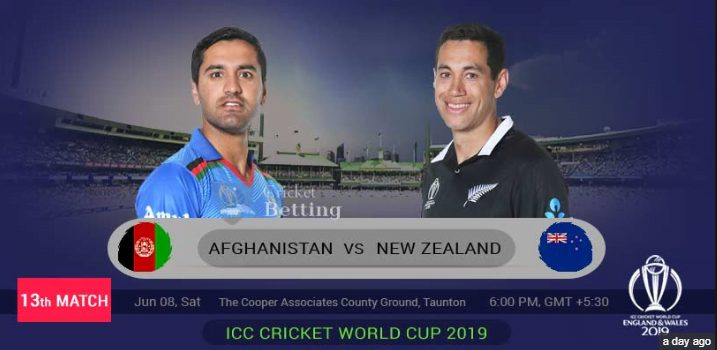 New Zealand vs Afghanistan|live match streaming| live scorecard ICC cricket world cup 2019