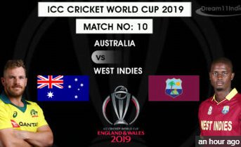 Australia vs West Indies Match 10 Prediction|Pitch Condition|And Weather Report World Cup 2019